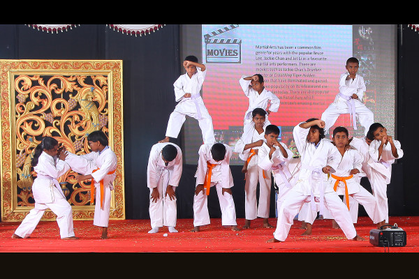 Annual Day’17-Karate Performance