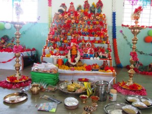 Navarathiri Golu Pooja Celebration