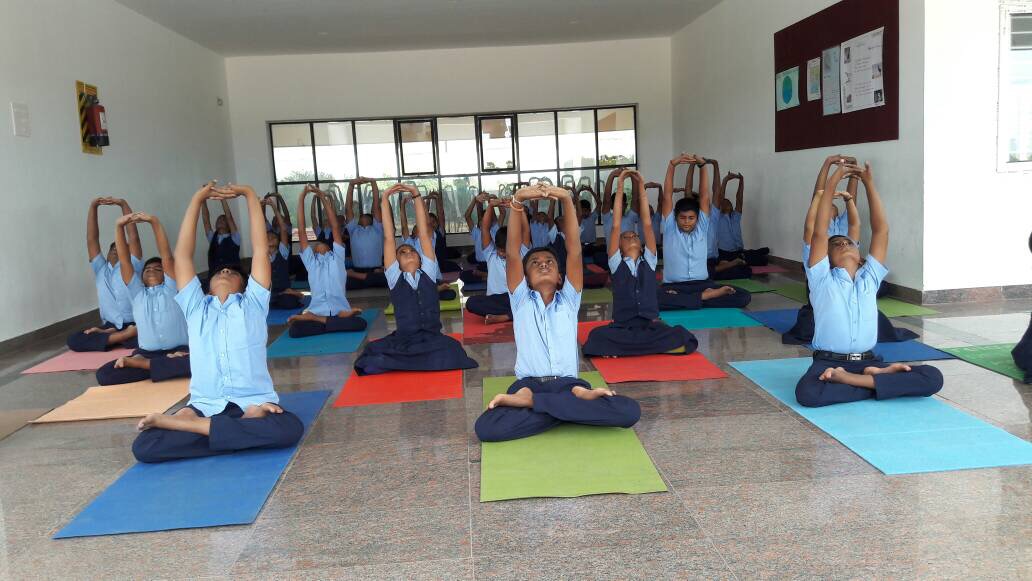 International Yoga Day Celebration-2017 | Sathyam International School